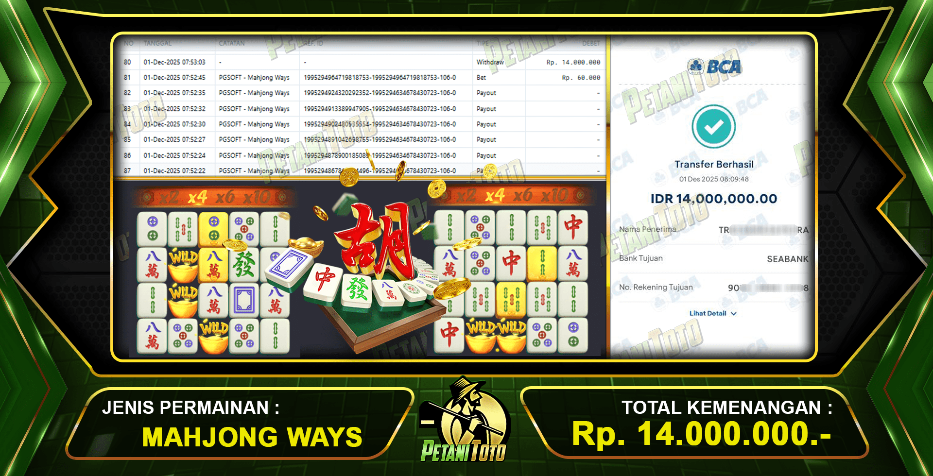 SLOT MAHJONG WAYS PETANITOTO