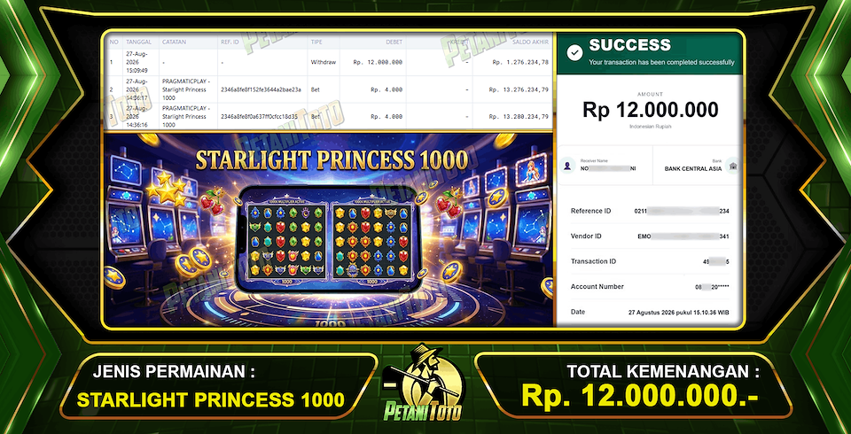 REKOR BARU JACKPOT PRINCESS