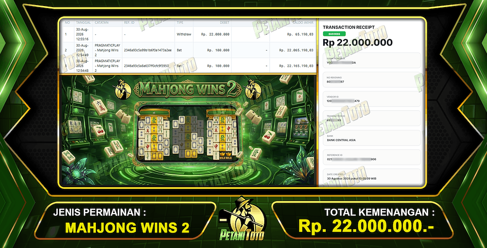 PERKALIAN BESAR MAHJONG WAYS