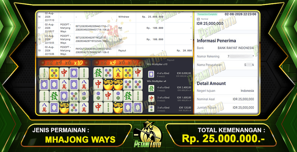 MELEDAK LAGI MAHJONG WAYS