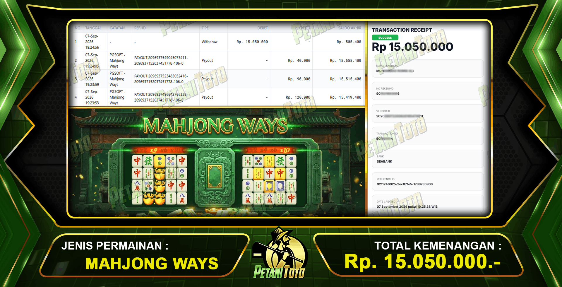 SUNGGUH GACOR MAHJONG WAYS