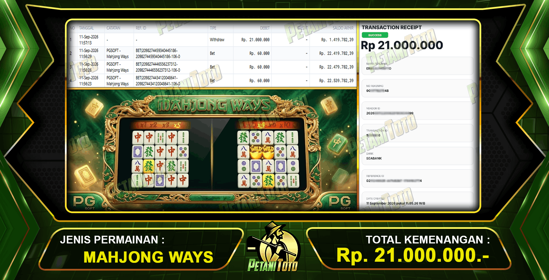 PECAHAN MANIS MAHJONG WAYS