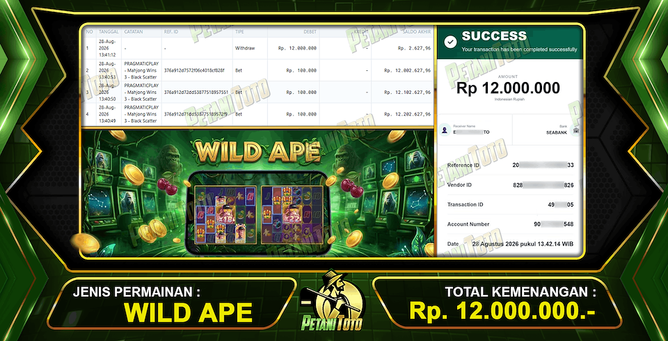 WILD APE JP KEMBALI