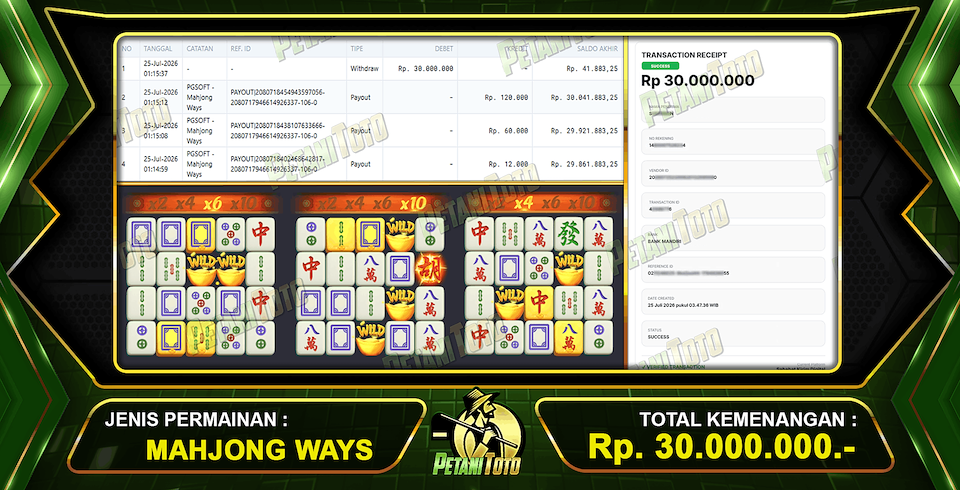 BUKAN MAIN MAHJONG WAYS